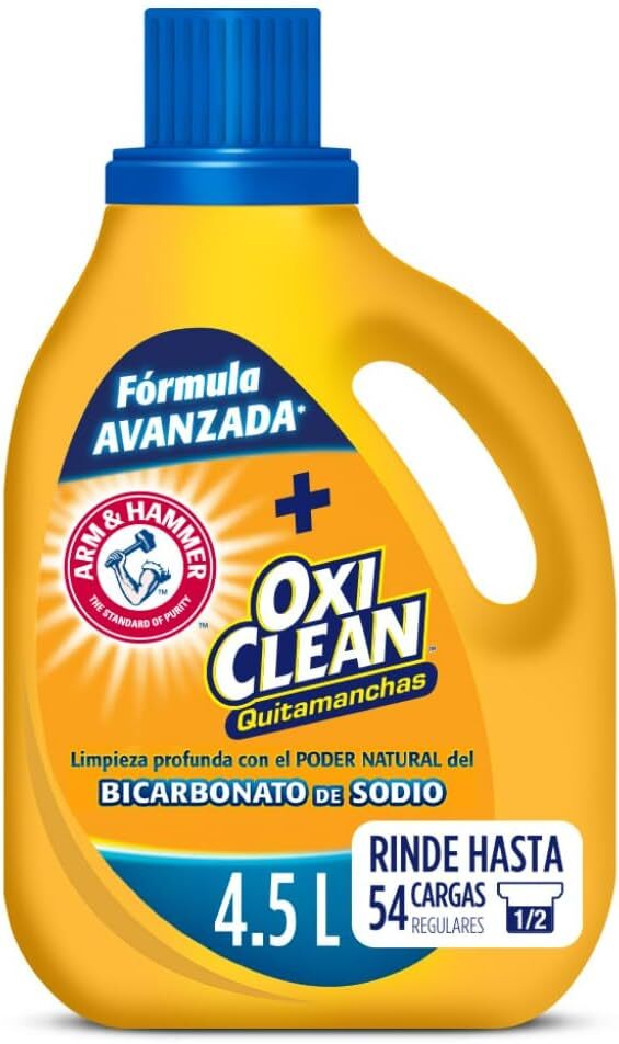 Detergente Líquido Para Ropa + OxiClean Vérsatil Quitamanchas, 4.5 Lt