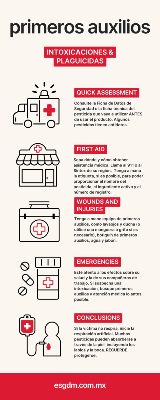 webinar primeros auxilios con pesticidas